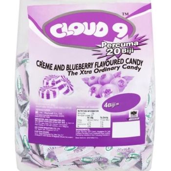 Cloud 9 Candy Creme Dan Blueberry 320pcs