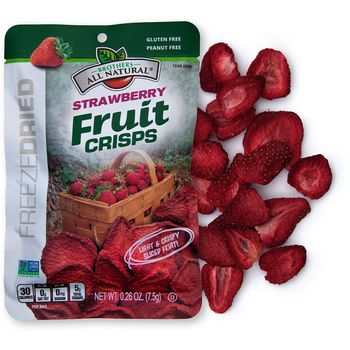 Brothers All Natural Fruit Crisps Strawberry 7.5g