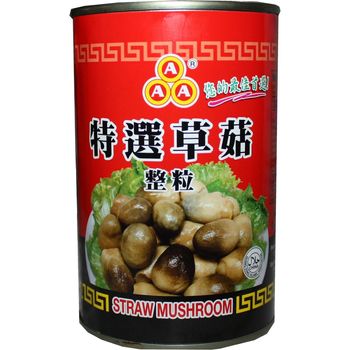 AAA Premium Whole Straw Mushroom 425g