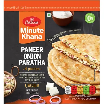 Haldiram's Paneer Onion Paratha 400g