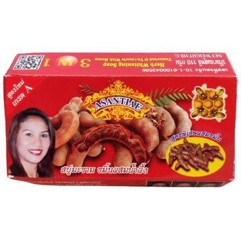 Asantiae Tamarind And Turmeric Honey 110g - Bar Soap