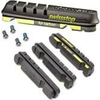 Swissstop Brake Pads Road FLASH EVO BLACK PRINCE 4 Pieces for Sram Shimano