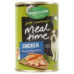 Nature's Gift Dog Canned Food Chicken Oats And Vegetables 700g