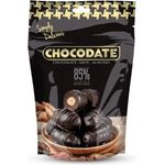 Chocodate 85 Extra Dark Chocolate With Whole Almond 100g