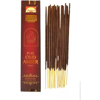 Parimal Sacred Scents Pure Oud Amber Natural Handrolled Masala Incense 20g