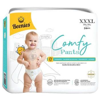 BEENIES COMFY PANTS SIZE XXXL, 20-35KG, 24PCS