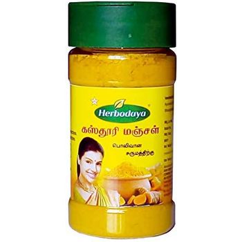 Herbodaya Brightening Kasthuri Manjal Facial Scrub 100g