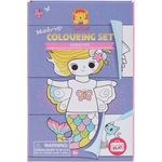 Tiger Tribe Dress Ups Mashup Colouring Set