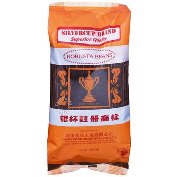 Silver Cup Robusta Beans Coffee Mixture 500g