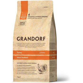 One & Only Turkey Brown Rice For Sterilized Cats 2kg