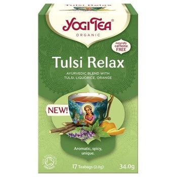 Yogi Tea - Ayurvedic Blend, Organic Tulsi Relax (17 teabags)
