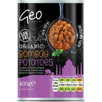 Geo Organics Organic Bombay Potatoes 400g