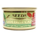 Seeds Golden Cat Canned Food Tuna Light Meat Vegetables And Egg 80g