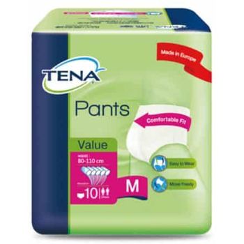 TENA M ADULT DIAPER PANTS VALUE 10PCS