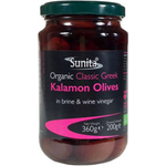 Sunita Organic Kalamon Olives 360g
