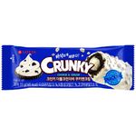 Lotte Crunky Double Layer Chocolate Bar Cookie and Cream Flavour 33g