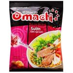 Omachi Instant Potato Noodles Stewed Ribs & Five Fruits 80g