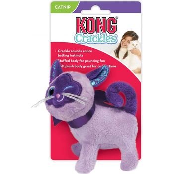 Kong Crackles Winz Catnip Toy Purple One Size