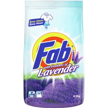 Fab Detergent Powder Lavender 4.7kg