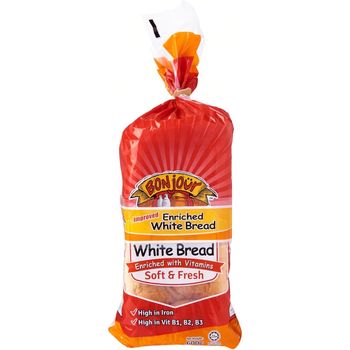 Bonjour Enriched White Bread 600g
