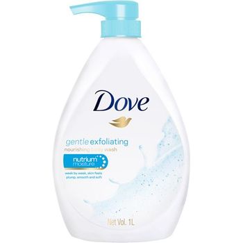 Dove Gentle Exfoliating Body Wash 1l