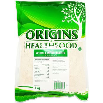 Origins Organic Wholemeal Flour 1kg