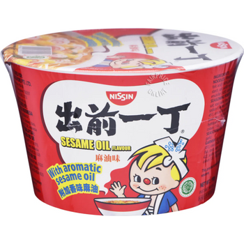 Nissin Instant Bowl Noodles Sesame Oil