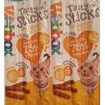 Webbox Cat Kitten Tasty Sticks Chews With Chicken And Liver 6 Sticks
