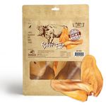 Absolute Bites Air-Dried Beef Ears Dog Treat 6pcs