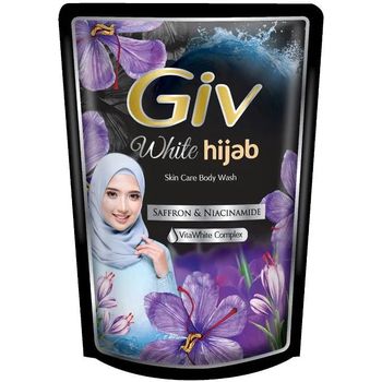 Giv White Hijab Skin Care Body Wash 400ml