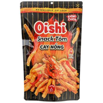 Oishi Spicy Shrimp Snack 70g