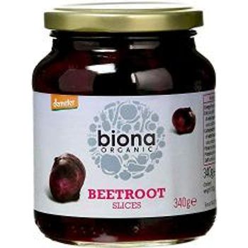 Biona Organic Jarred Pickles Beetroot sliced 340g