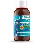 Gaviscon Liquid Instant Relief From Heartburn Indigestion And Acid Reflux Peppermint Flavour 150ml