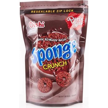 Oishi Sponge Crunch Party Size Chocolate 120g
