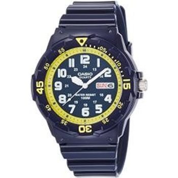 Casio Men's Core Mrw200hc-2bv Blue Plastic Quartz Watch