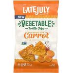 Late July Snacks Vegetable Tortilla Chips Carrot Tortilla Chips 156g