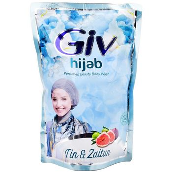 Giv Body Wash Hijab Tin And Zaitun Refill 450ml