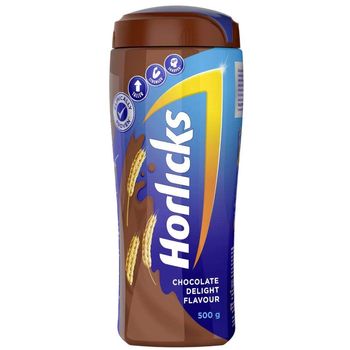 Horlicks Chocolate Nutrition Drink Jar 500g