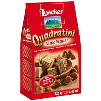 Loacker Quadratini Napolitaner Bag 125g