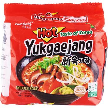 Samyang Hot Mushroom Noodle 120gx5s