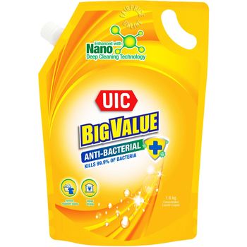 UIC Big Value Liquid Detergent Refill Antibacterial