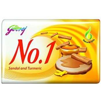 Godrej No 1 Sandal Turmeric Soap 63g Pack India