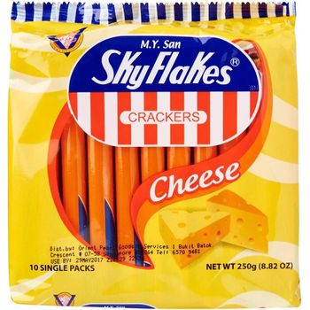 M.Y. San Sky Flakes Crackers Cheese Flavor 250g