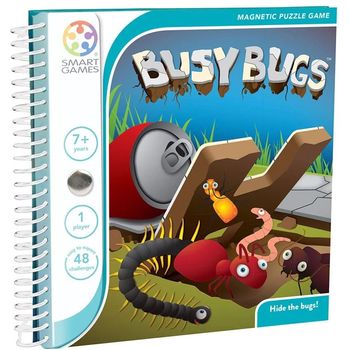 SmartGames Magnetic Travel Games: Busy Bugs