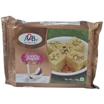 A2B Soan Papdi Coconut 250g