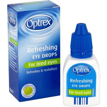 Optrex Eye Drops 10ml Soothes Cools And Refreshes Tired And Sore Eyed