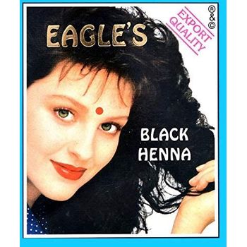 Eagles Black Henna Original İndian Henna Head Dye Henna 10g x 6 packs
