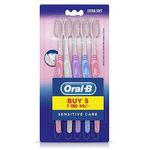 Oral-B Sensitive Care Toothbrush Extra Soft 5 P 150g