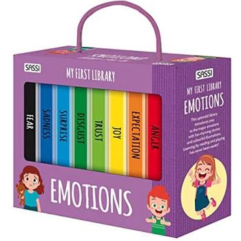 Sassi: My First Library - Emotions- 8 Cardboard