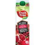 F&N Fruit Tree Fresh No Sugar Added Juice Cranberrypomegranate 1L